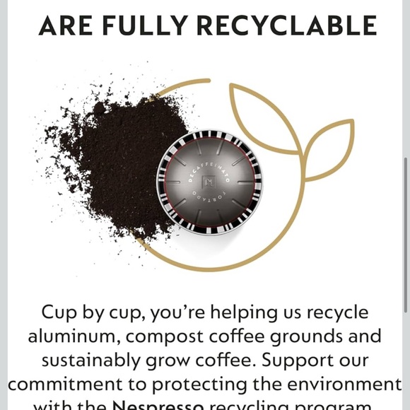 Nespresso Vertuo Fortado Coffee Pods Capsules 30 count Decaffeinated - Picture 5 of 6